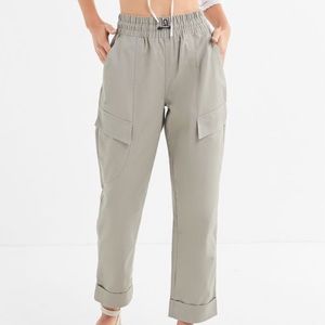 URBAN OUTFITTERS GRAY CARGO JOGGERS